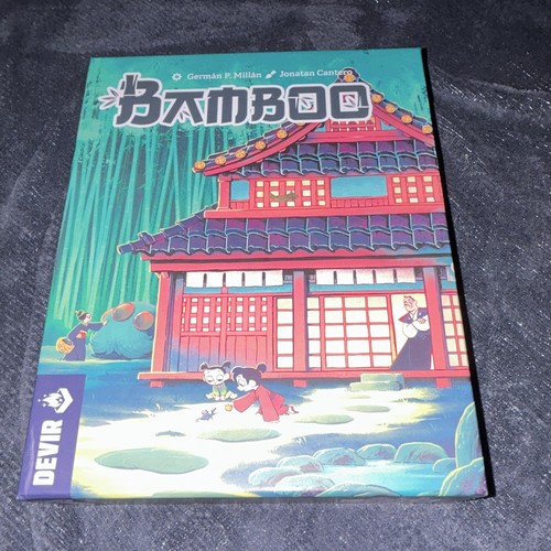 Bamboo board game devir opened - game,