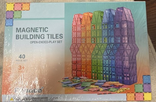 New magnetic building tiles - new, 40