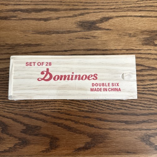 Dominoes double six set - double,