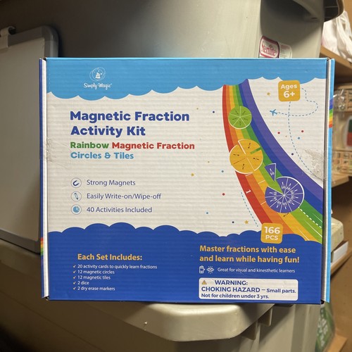 New rainbow math magnetic - new,